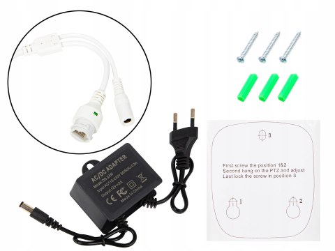 Kamera Zewnętrzna Obrotowa Wifi Blow 5Mp Ultra Hd Z Funkcją Śledzenia Ruchu