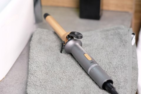 Lokówka Ceramiczna 19Mm Eldom Hs11 Regulacja 100-200°C Klips Obrotowy Kabel
