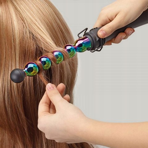 Lokówka Iron Bubble Rainbow Ø33 Tęczowa Antystatyczna Obrotowa Niegrzejąca