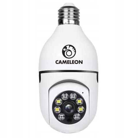 Obrotowa Kamera Wifi Ip W Żarówce E27 Ptz 4Mp Full Hd Z Detekcją Ruchu