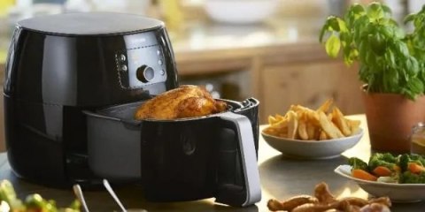 Philips Airfryer Xxl Hd9650/90 Beztłuszczowa Frytkownica 7,3L Rapid Air