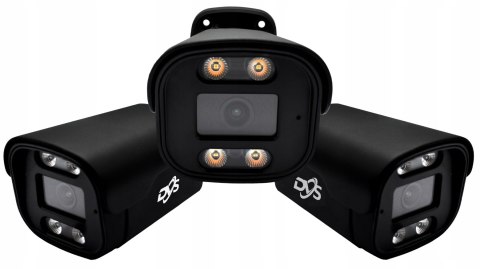Kamera Analogowa Zewnętrzna 8Mp 4K Dual Light Led Metalową Obudową Ip66