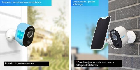Kamera Bezprzewodowa Reolink Argus 3 Pro 2K Z Led, Ip65, Pir, 5200Mah