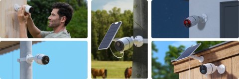 Kamera Bezprzewodowa Reolink Go Ultra 4K 4G Lte Z Wbudowanym Akumulatorem