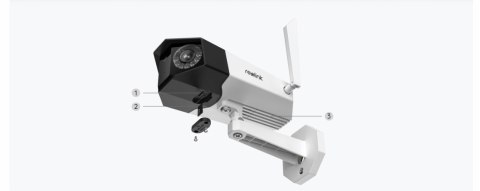 Kamera Bezprzewodowa Wifi Reolink Duo2 8Mpx 4K 180° Panorama, Nocny Alarm