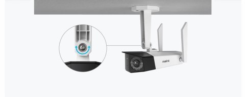Kamera Bezprzewodowa Wifi Reolink Duo2 8Mpx 4K 180° Panorama, Nocny Alarm