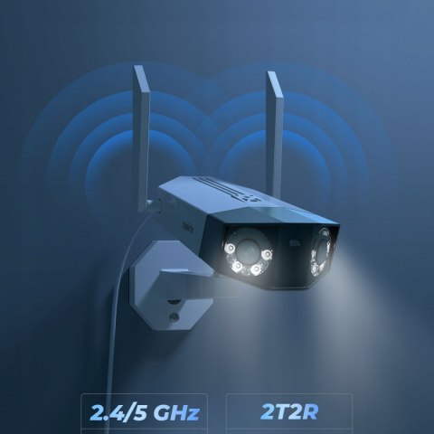 Kamera Bezprzewodowa Wifi Reolink Duo2 8Mpx 4K 180° Panorama, Nocny Alarm
