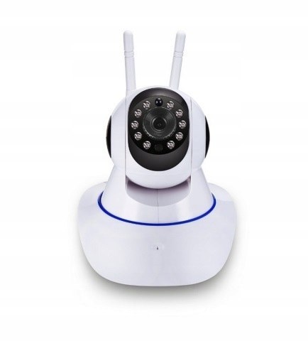 Kamera Elektroniczna Niania Wifi Hd Monitoring Obrotowa 360° Ios Android Ir