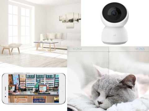 Kamera Imilab Cmsxj A1 1296P Monitoring 360°, Niania, Śledzenie Ruchu, Wifi