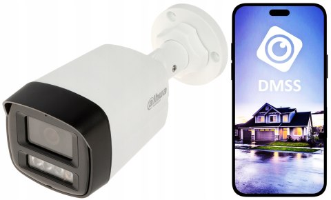 Kamera Ip Dahua 4Mp 2.8Mm Wdr Ip67 Z Ir 30M, Mikrofonem I Detekcją Ruchu