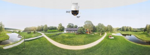 Kamera Ip Imou Cruiser Sc 5Mp 3K Wifi - 355° Obrot, Detekcja Ruchu, Ip66