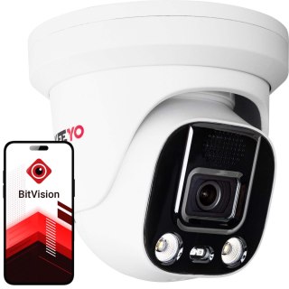 Kamera Ip Keeyo 5Mpx 3.6Mm Poe Aktywne Odstraszanie Mikrofon Onvif Ip67