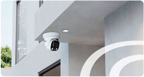 Kamera Ip Keeyo 5Mpx 3.6Mm Poe Aktywne Odstraszanie Mikrofon Onvif Ip67