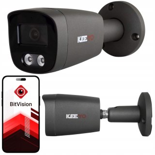 Kamera Ip Keeyo 8Mpx 2.8Mm Poe Mikrofon Ir Ai Detekcja Ruchu Aplikacja