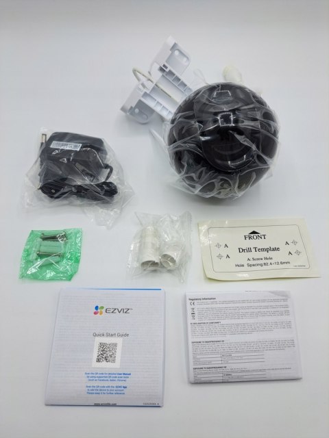 Kamera Ip Obrotowa Ezviz C8w 2K+ 360° Ai Detekcja Osób, Audio, Noc Kolor