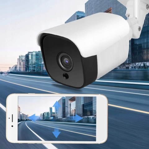 Kamera Ip Wi-Fi Bullet 4Mp Podczerwień Z Audio, Sd 128Gb I Detekcją Ruchu