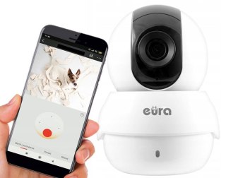 Kamera Ip Wi-Fi Obrotowa 355° Full Hd 1080P, Mic/Głośnik, Detekcja Ruchu