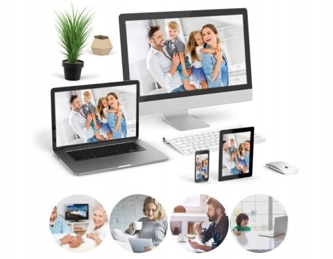 Kamera Ip Wifi Zewnętrzna Kopułkowa Full Hd Onvif Detekcja Ruchu Ir Onvif