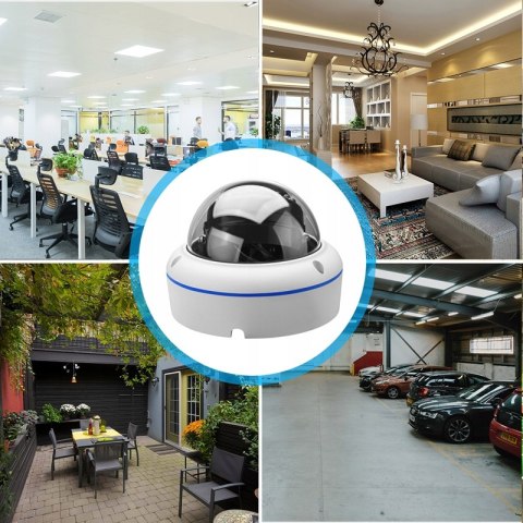 Kamera Ip Wifi Zewnętrzna Kopułkowa Full Hd Onvif Detekcja Ruchu Ir Onvif