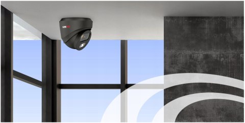 Kamera Kopułowa Ip 8Mpx Keeyo Lv-V-Ip8m25df-G-Ii Poe, Wdr, Podwójne Ir