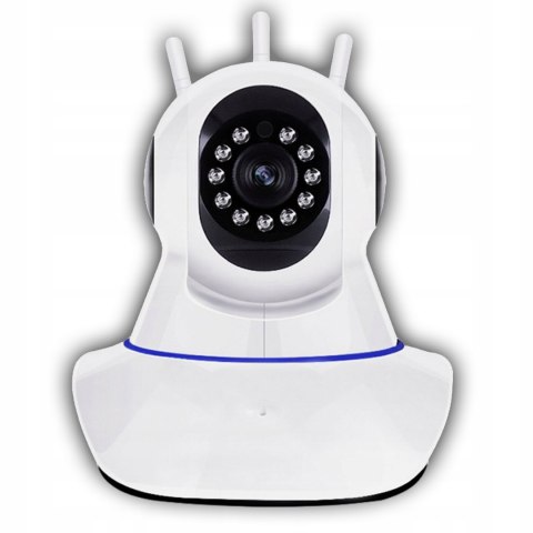 Kamera Niania 360° Sterowana Telefonem, Hd, Wi-Fi, Nocny Monitoring Do Domu