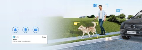 Kamera Obrotowa Reolink Trackmix Wifi 4K Inteligentny Monitoring Śledzenie