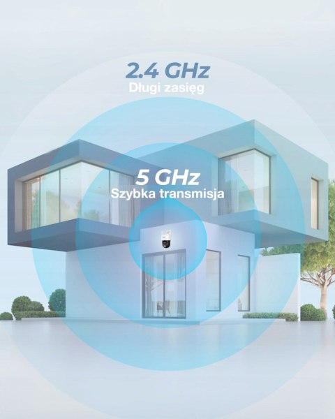 Kamera Obrotowa Reolink Trackmix Wifi 4K Inteligentny Monitoring Śledzenie