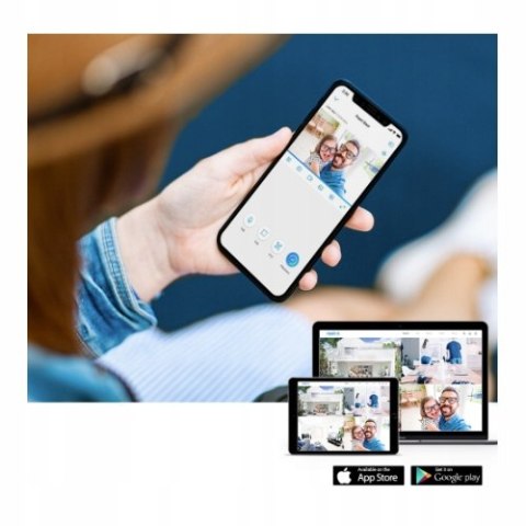 Kamera Obrotowa Reolink Trackmix Wifi 4K Inteligentny Monitoring Śledzenie