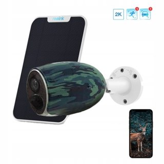 Kamera Reolink Go Plus 5Mp 2K Bezprzewodowa 4G Z Akumulatorem I Pir