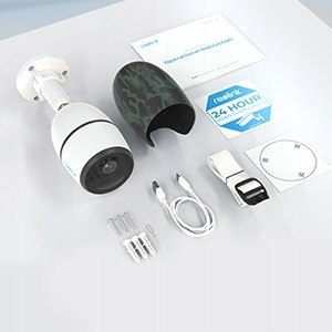 Kamera Reolink Go Plus 5Mp 2K Bezprzewodowa 4G Z Akumulatorem I Pir