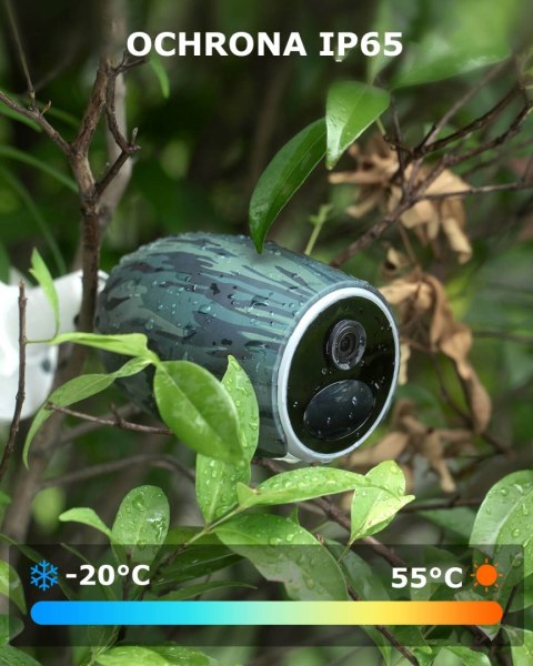 Kamera Reolink Go Plus 5Mp 2K Bezprzewodowa 4G Z Akumulatorem I Pir