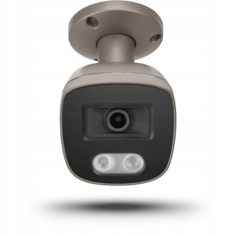 Kamera Tubowa 5Mp 4W1 Metalowa Ahd/Tvi/Cvi/Cvbs Dn Ir25m Z Akcesoriami