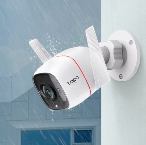 Kamera Wi-Fi Tp-Link Tc65 3Mp Zewnetrzna Ip66, 30M Tryb Nocny Alarm I Audio