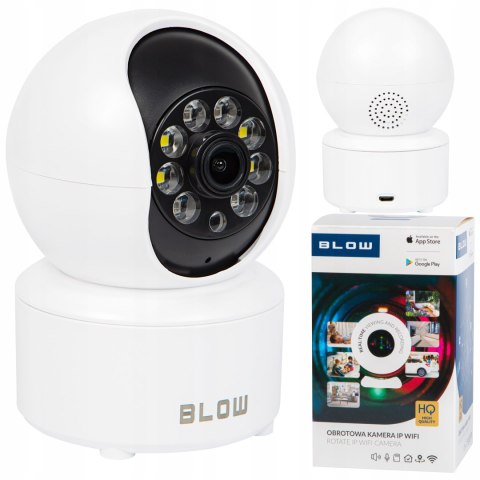 Kamera Wifi Ip Wewnętrzna 3Mp Obrot. Z Zoom Podczerwień 10M, Detekcja Ruchu