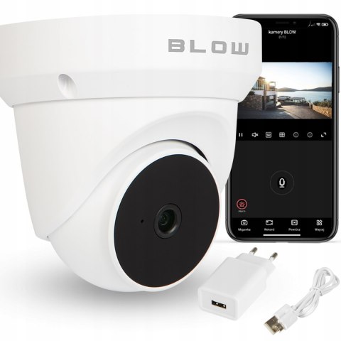 Kamera Wifi Zoom 3Mp Obrotowa Ip66 Ir Detekcja Ruchu Audio Dwukierunkowe