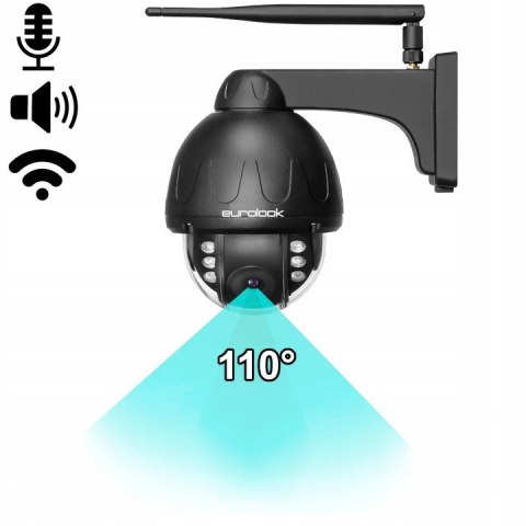 Kamera Zewnętrzna 5Mpx Ip Wifi Obracająca Się 320°/90° Detekcja Ludzi Ip66