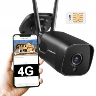 Kamera Zewnętrzna Eurolook Edw-5403B 5Mp Gsm Ip66 Z Audio Dwustronnym