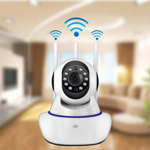 Niania 360° Wi-Fi Sterowana Telefonem - Monitoring Dziecka I Nocny Widok