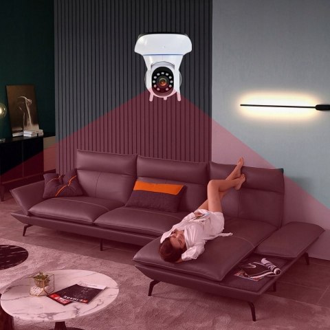 Niania 360° Wi-Fi Sterowana Telefonem - Monitoring Dziecka I Nocny Widok