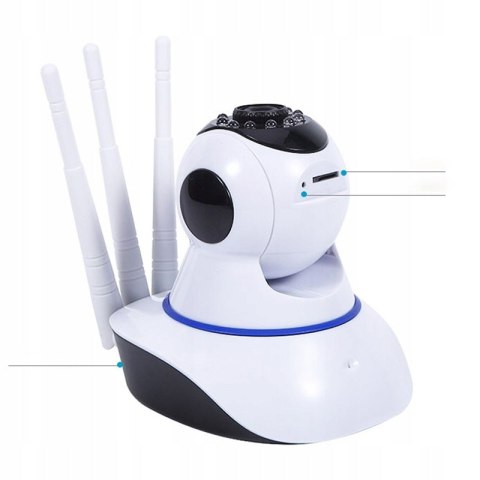 Niania 360° Wi-Fi Sterowana Telefonem - Monitoring Dziecka I Nocny Widok