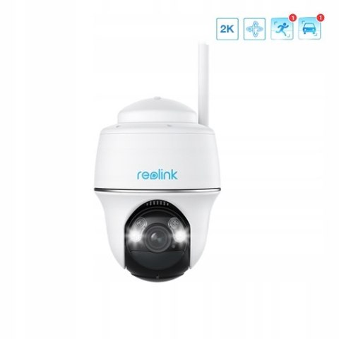 Reolink Argus Pt 2K | Bezprzewodowa Kamera Ip 5Mp Z Akumulatorem 64Gb