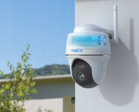 Reolink Argus Pt 2K | Bezprzewodowa Kamera Ip 5Mp Z Akumulatorem 64Gb