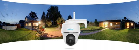 Reolink Argus Pt 2K | Bezprzewodowa Kamera Ip 5Mp Z Akumulatorem 64Gb