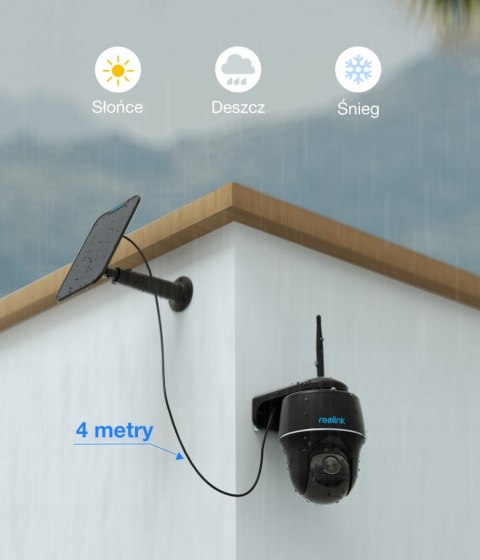 Reolink Argus Pt 2K - Bezprzewodowa Kamera Z Wifi I Nocnym Wizjorem