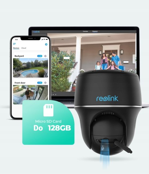 Reolink Argus Pt 2K - Bezprzewodowa Kamera Z Wifi I Nocnym Wizjorem
