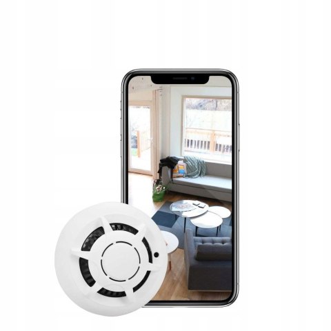 Ukryta Kamera W Czujniku Dymu Wifi Full Hd Z Podglądem Na Żywo Z Aplikacji