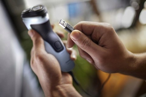 Golarka Elektryczna Philips X3003/00 Na Mokro I Sucho, 27 Ostrzy Powercut