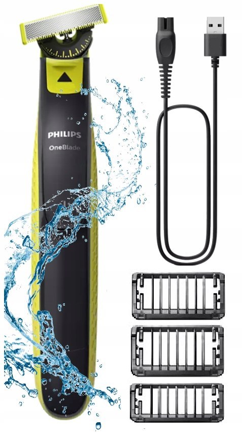 Golarka Philips One Blade 360 Dwustronny Trymer Do Zarostu, Na Mokro/Sucho