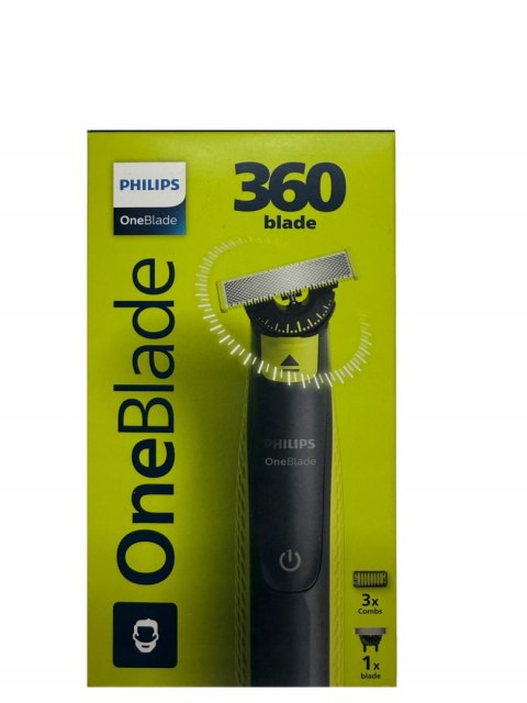 Golarka Philips One Blade 360 Dwustronny Trymer Do Zarostu, Na Mokro/Sucho