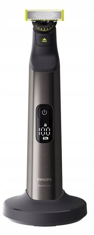 Golarka Philips Oneblade Pro 360: Przycinanie Z Etui, Nasadkami I Podstawą